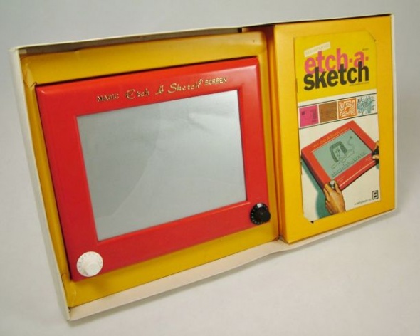 12 Etch-a-Sketch 1960