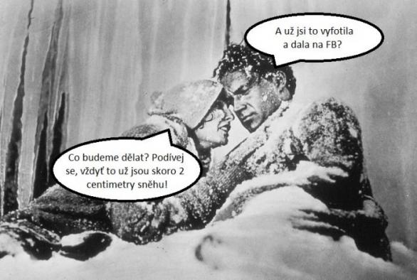Pražáci a zima, to fakt nejde dohromady. Každý rok to vypadá úplně stejně...