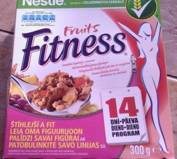 &quot;Štíhlejší a fit,&quot; stálo i na české verzi vloček s 30 % obsahem cukru
