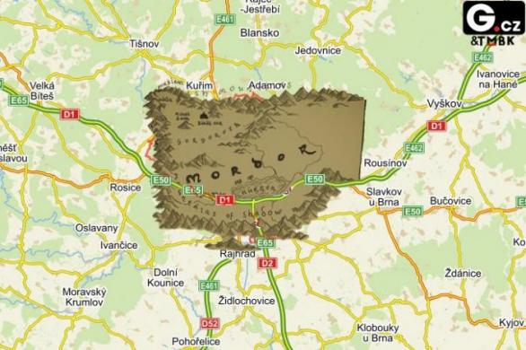 Takto už Brno na mapách nikdy neuvidíte. Do konce týdne má být oficiálně odstraněno ze všech map a provizorně na jeho místě bude jen bílý flek
