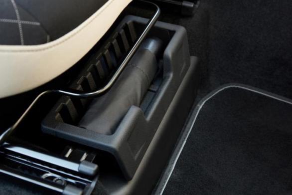 Nová Škoda Citigo - deštník pod sedadlem