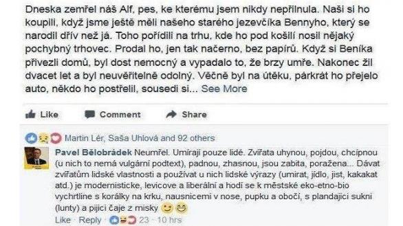 Pavel Bělobrádek za to v úvodu kampaně vzal hodně z ostra