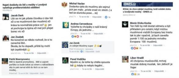 Tihle Češi nejsou smějící se bestie, jen idiotské bestie.