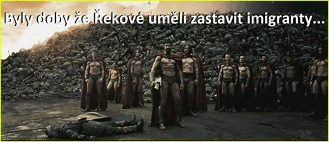 A navíc je ta věta špatně postavena, chybí v ní čárka. Správně má znít: &quot;Byly doby, kdy Řekové uměli zastavit imigranty.&quot; 