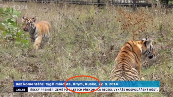 Podobný přehmat se už v roce ruského vpádu na Krym povedl i České televizi. Ta se ale – narozdíl od americké nápojářské firmy – dosud neomluvila 