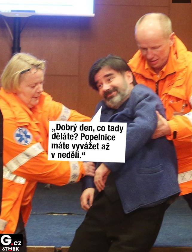 Kauza samozřejmě neunikla našemu grafikovi TMBK.