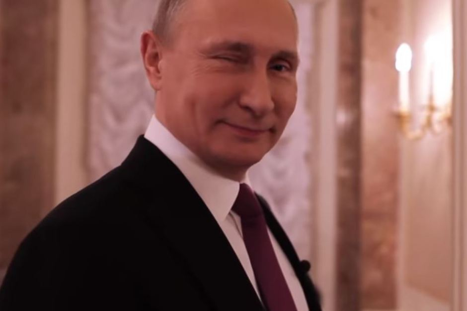 To se líbí Vladimir Putin