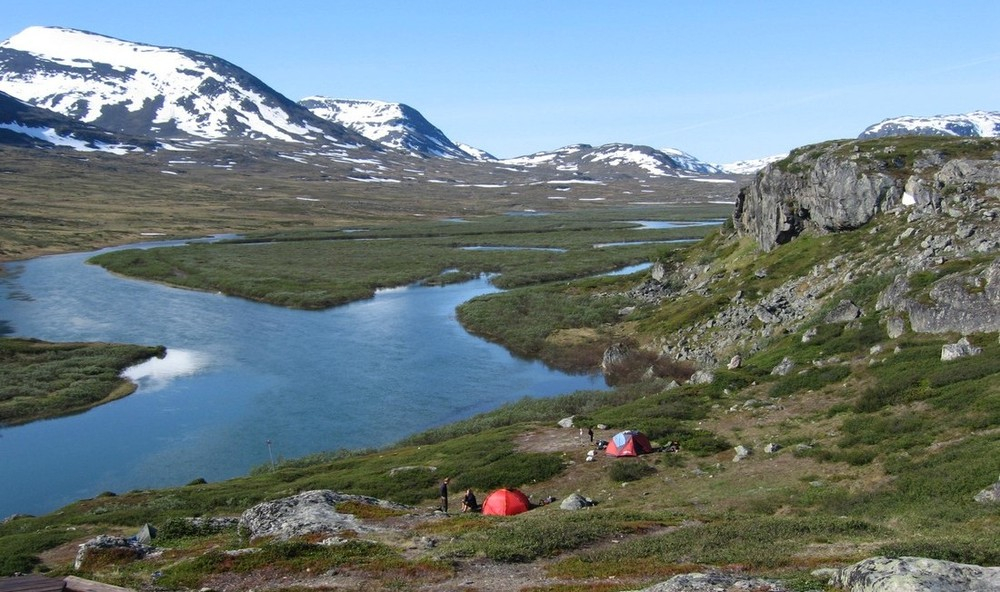 Švédský Kungsleden je jednou z nejkrásnějších trekových trase severu