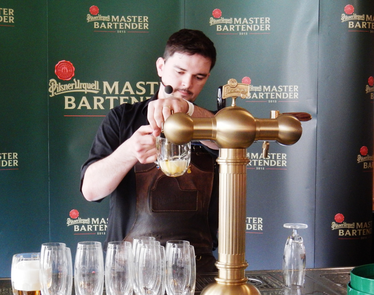 Finalista pražského kola Master Bartender - Jan Bejšovec z Konviktu