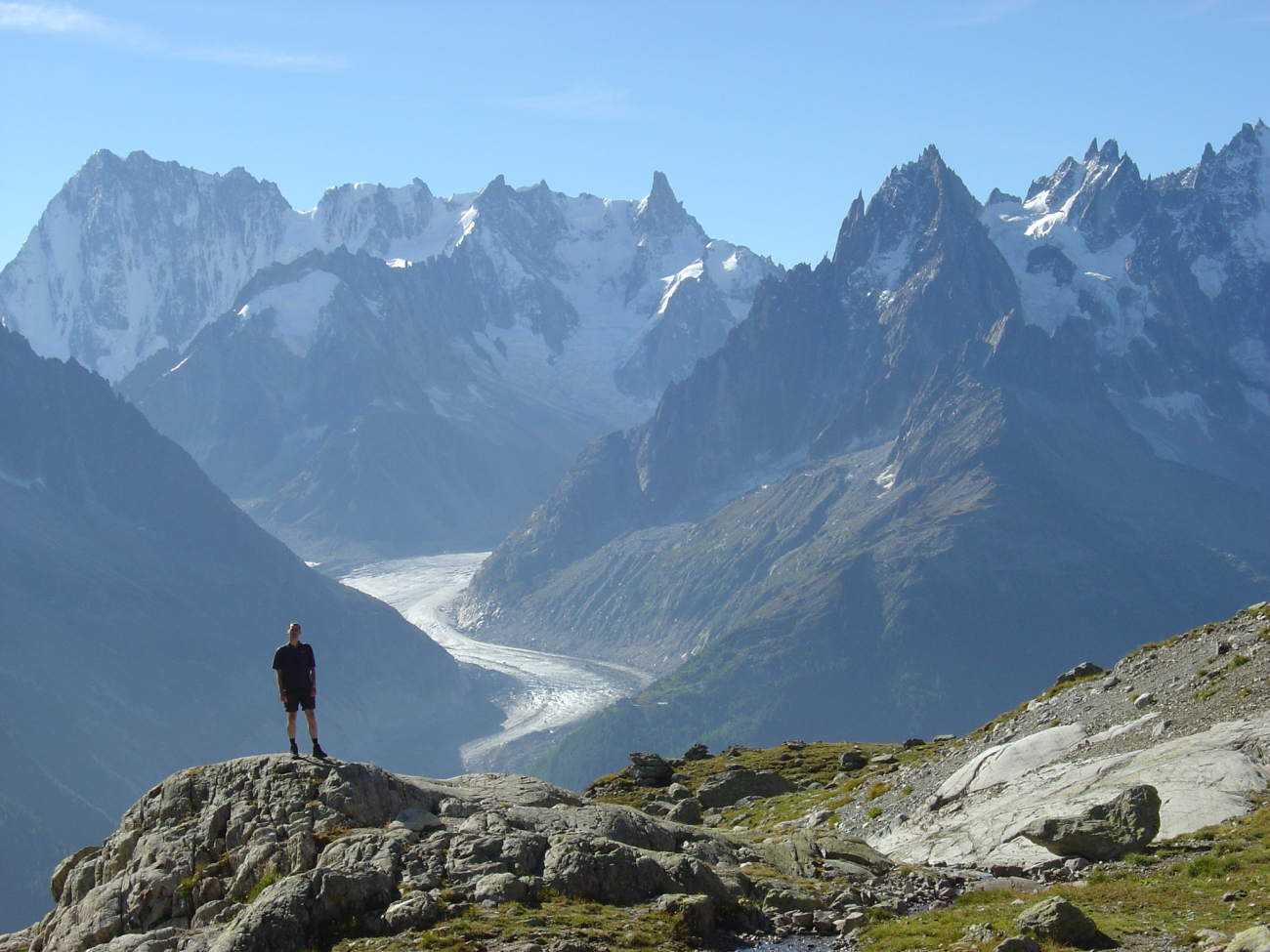 Mt. Blanc obejděte kolem dokola