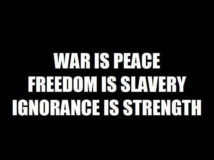 George Orwell a jeho "doublethink", který funguje stále skvěle. Jen o tom nevíte.