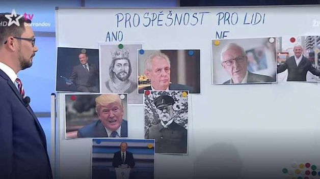Kdo je prospěšný pro lidi a kdo ne? O tom na TV Barrandov rozhodoval Jiří Ovčáček.