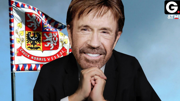 Chuck Norris zvítězí nad lží a nenávistí a vlastně i vším ostatním.