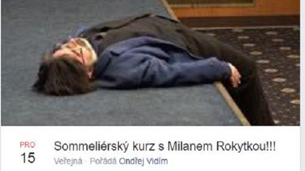 Poznej krásy vinných chutí pod dozorem zkušeného Milana Rokytky! Facebook se baví excesem komunistického politika.