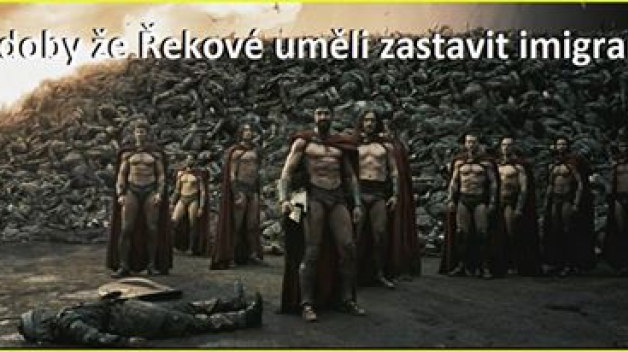 A navíc je ta věta špatně postavena, chybí v ní čárka. Správně má znít: "Byly doby, kdy Řekové uměli zastavit imigranty." 