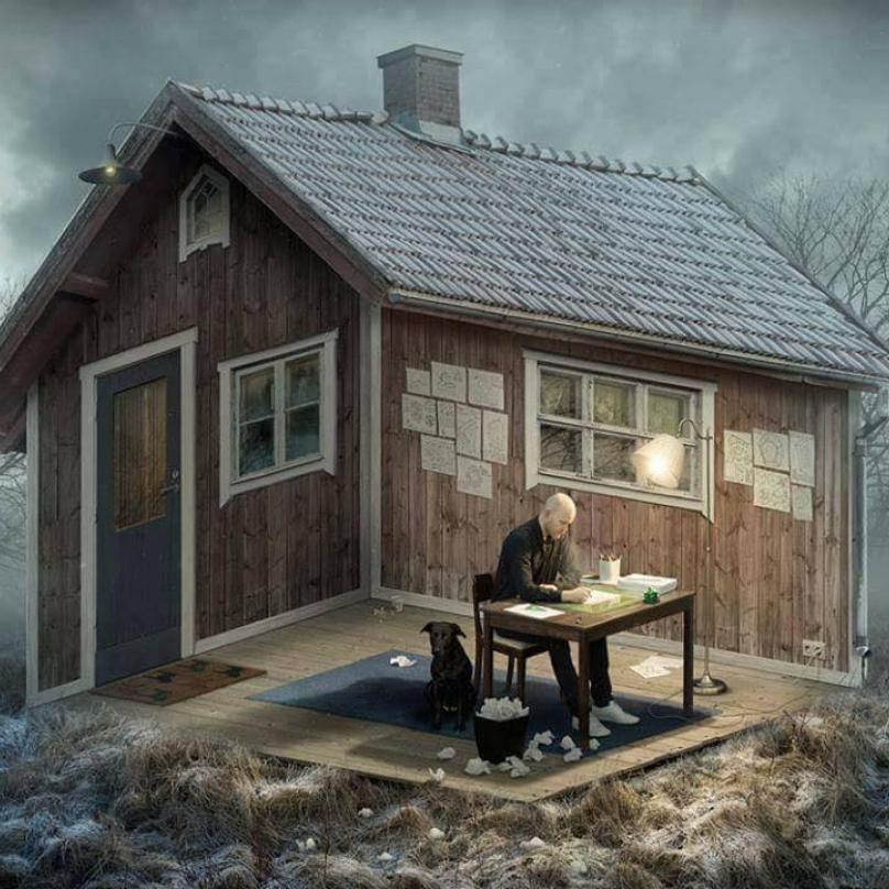 Domeček. A u domečku stoleček...