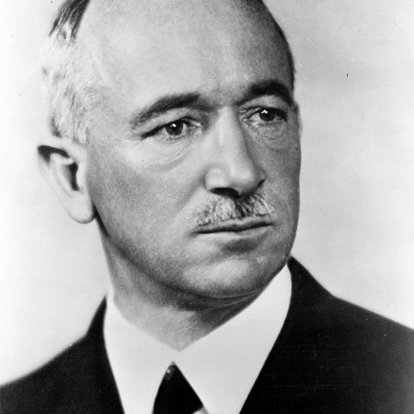 Československý prezident Edvard Beneš.