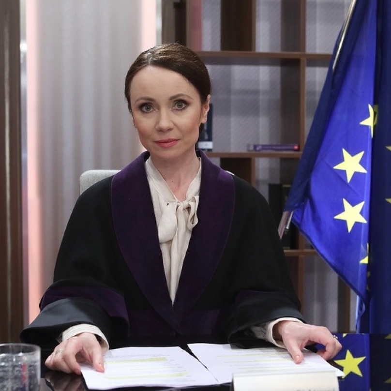 Inauguraci moderovala soudkyně Barbara