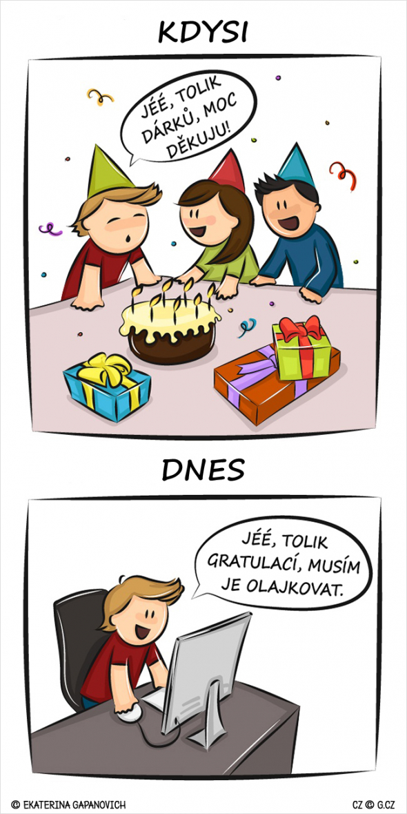 2. Čím víc přátel, tím víc narozenin