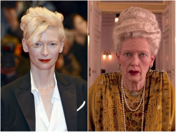 1) Tilda Swinton