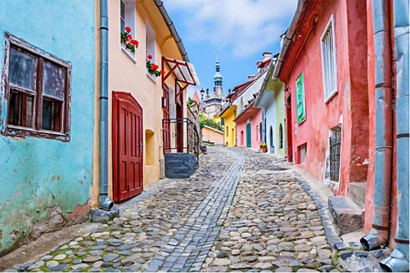 3) Sighisoara, Rumunsko