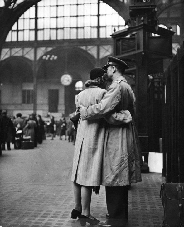 7. Newoyrská Penn Station zažila mnohá smutná loučení, 40. léta