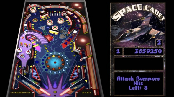 11. Když jste pařili 3D Pinball Space Cadet