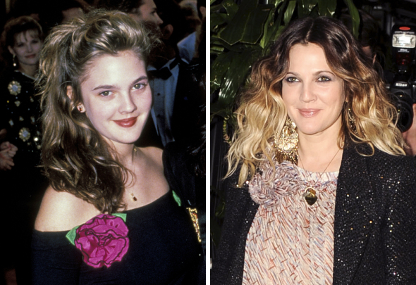 6. Drew Barrymore 1989 a 2011