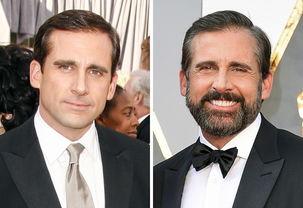 8. Steve Carell v roce 2006 a 2016