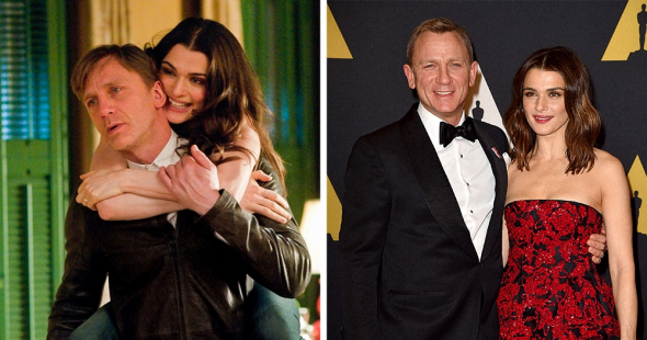 10. Daniel Craig a Rachel Weisz ve filmu Dům snů