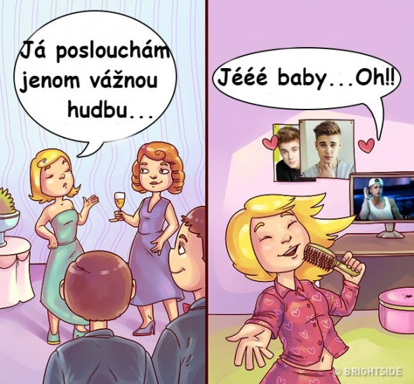 Každý z nás občas lže svým kamarádům...