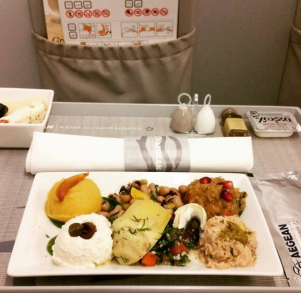 Aegean Airlines - business třída