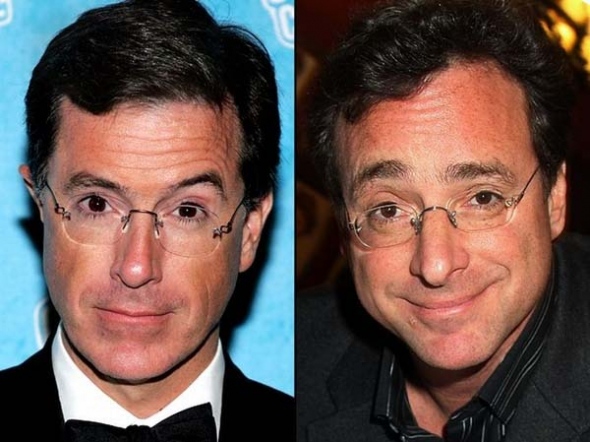 7. Stephen Colbert &amp; Bob Saget