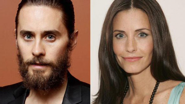 7. Jared Leto a Courtney Cox