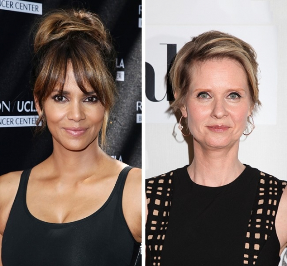 Halle Berry a Cynthia Nixon - 50 let