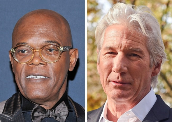 Samuel L. Jackson a Richard Gere - 68 let