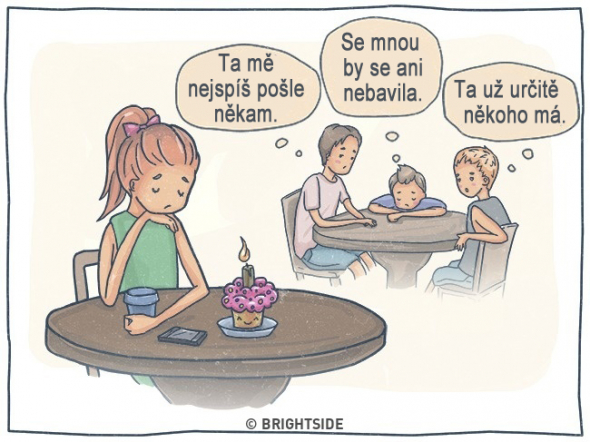 8) Krásné holky jsou osamělejší, než si myslíte