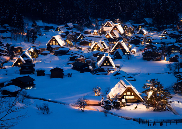 12. Shirakawa, Japonsko