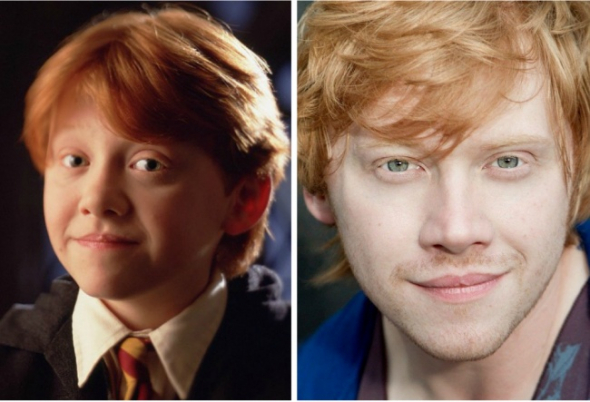 Ron Weasley alias Rupert Grint