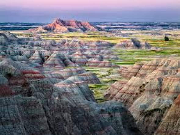 19. Národní park Badlands, Jižní Dakota