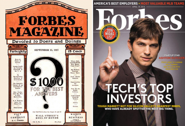 Forbes, 1917 vs. 2016