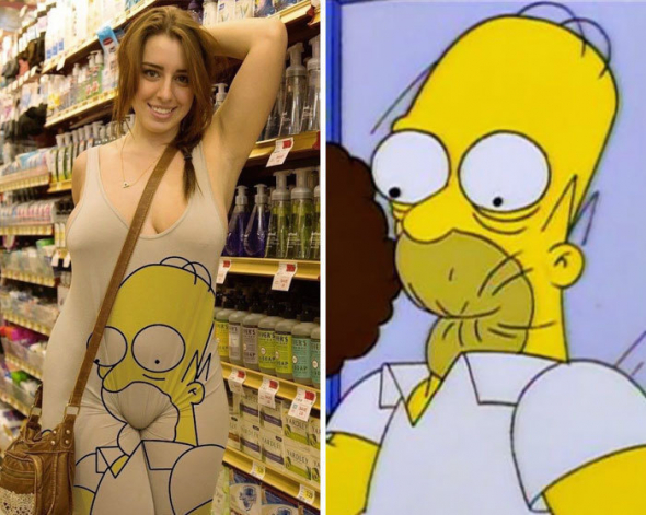 Tato dívka, nebo Homer?