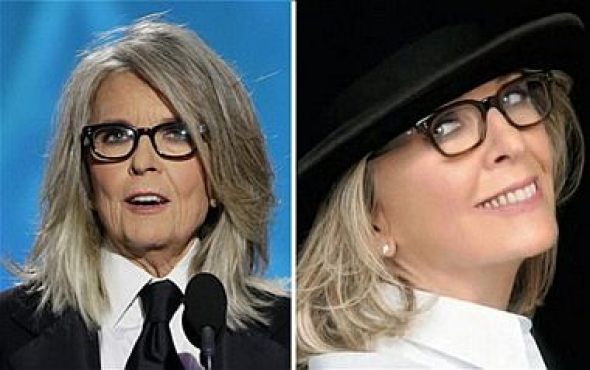 Obličej Diane Keaton byl editory L&#039;Orealu úplně změněn - vrásky byly jako mávnutím kouzelného proutku pryč! 